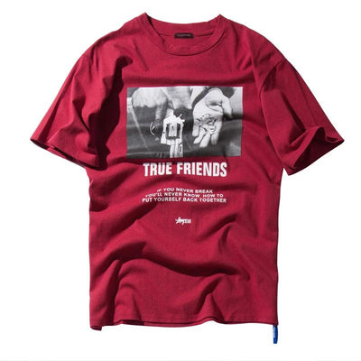 T-Shirt Imprimé True Friends