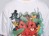 T-Shirt Imprimé Devil Snake