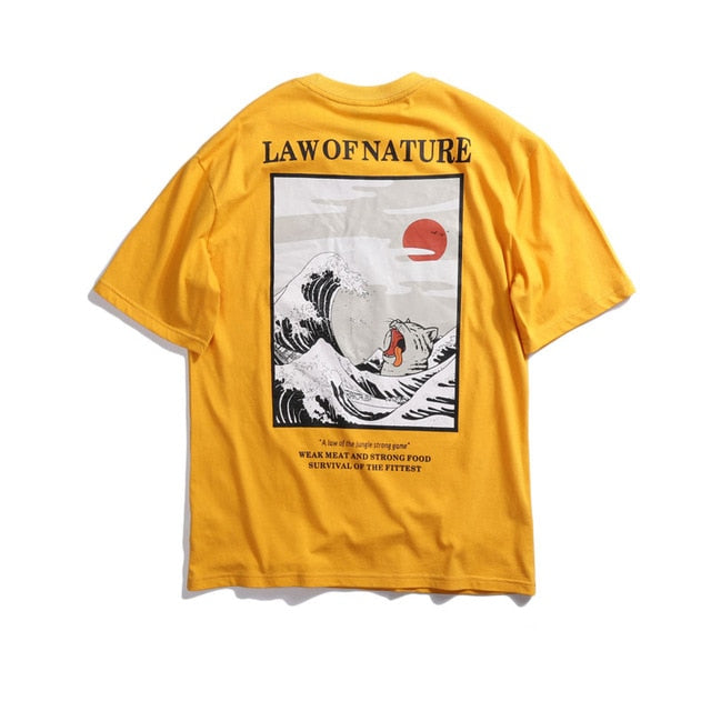 T-Shirt Imprimé Law Of Nature