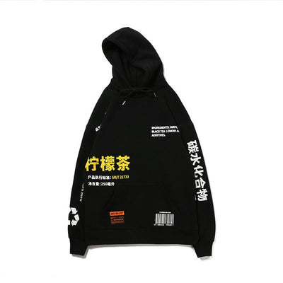 Hoodie Black Tea